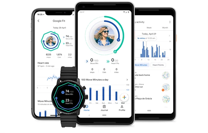 Google Fit w nowej wersji