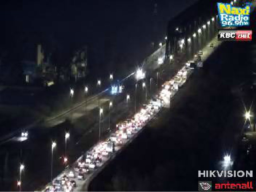 Gužve na Pančevačkom mostu