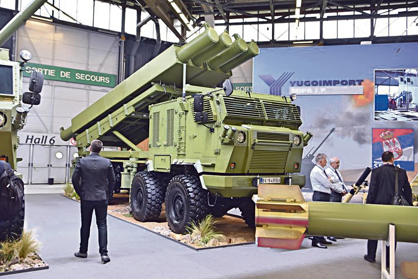 Samohodno višecevno oruđe "šumadija"