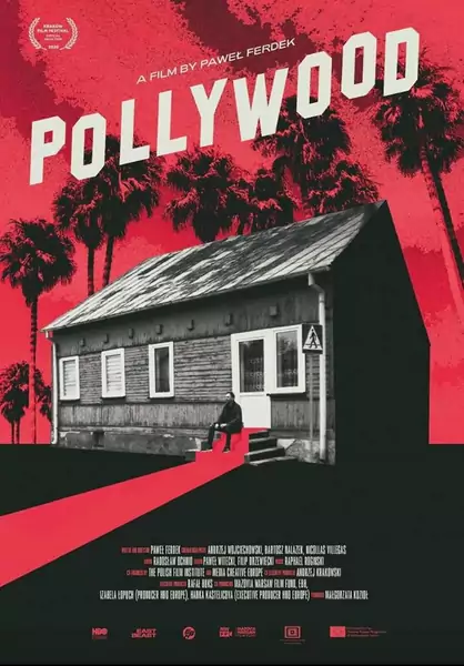 Plakat filmu &quot;Pollywood&quot; w reżyserii Pawła Ferdka, fot. Wydawnictwo Blue Bird