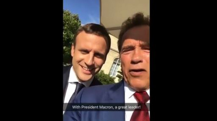 Arnold Schwarzenegger és a francia elnök beszólt Trumpnak