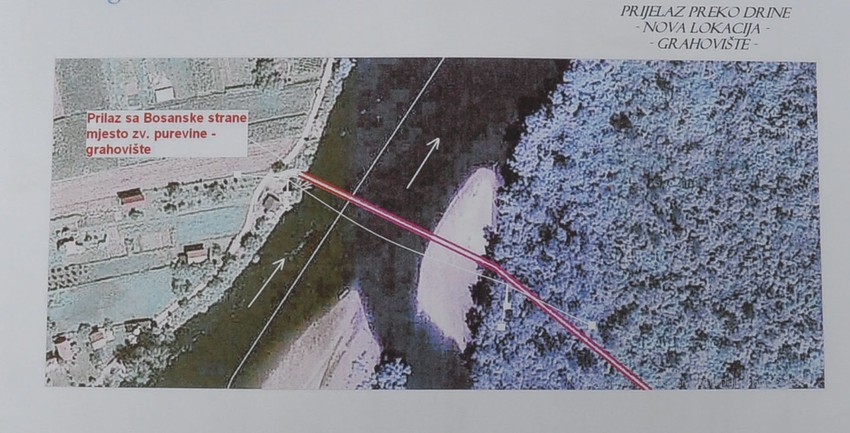 Radno vreme privremenog graničnog prelaza je od šest do 22 časa (kliknuti + za uvećanje)