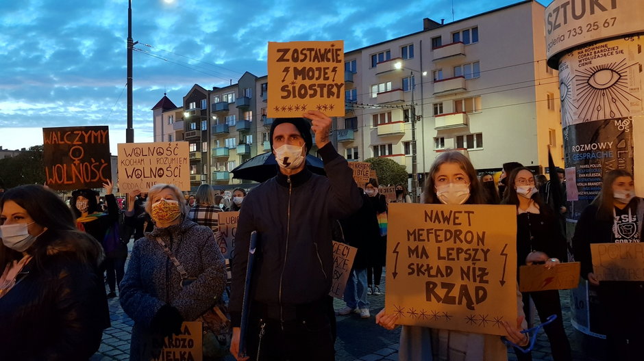 Protest w Gorzowie