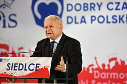 Jarosław Kaczyński zapowiada podział województwa mazowieckiego