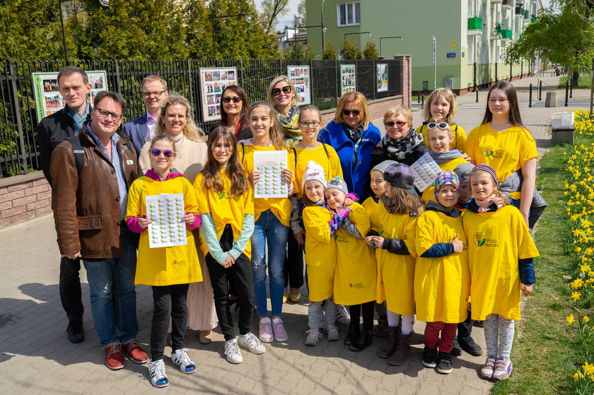 Bielany zachwycają żonkilami