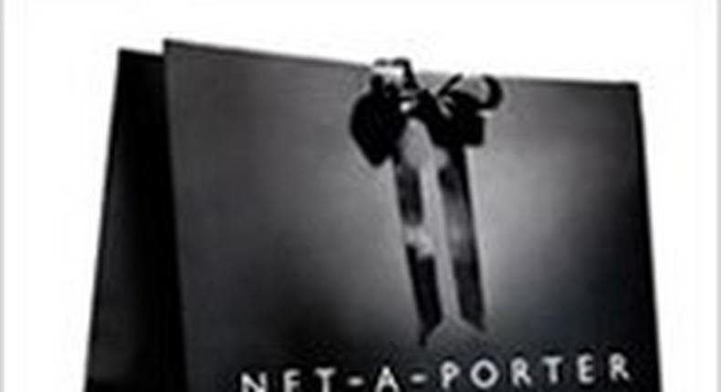 Netaporter Christmas shopping bag