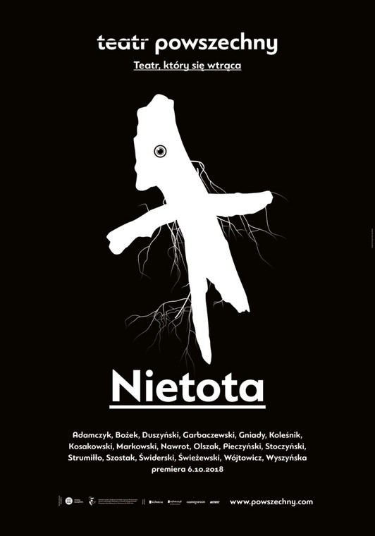 "Nietota": oficjalny plakat spektaklu 