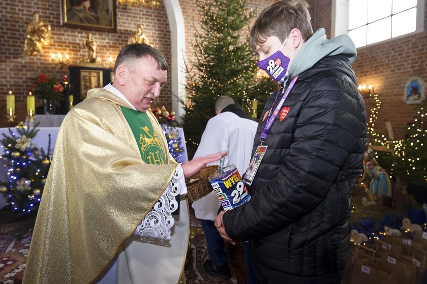 Niezwykły gest księdza. Zrobił to dla WOŚP