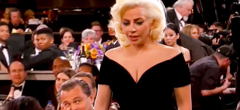 Hit Złotych Globów 2016: Lady Gaga potrąciła DiCaprio. Jego reakcja... bezcenna!