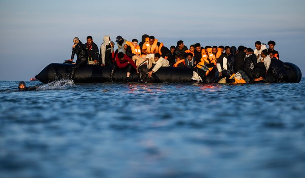 Ilustracija: migranti