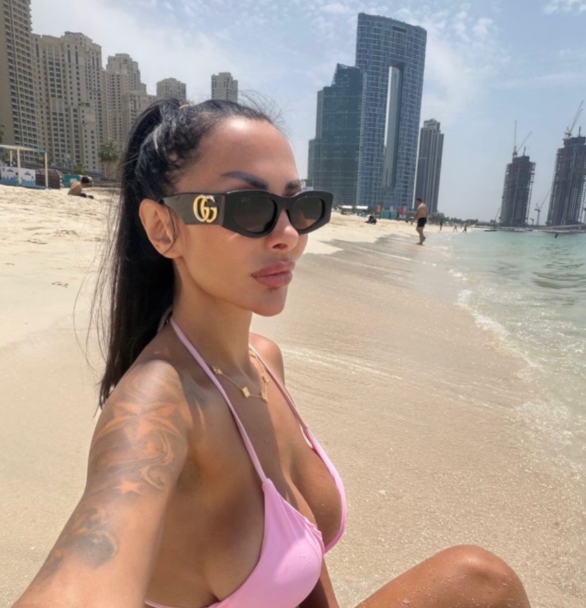 Sita Ahmić na plaži