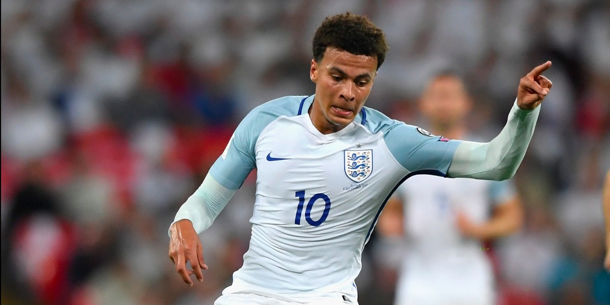 Dele Alli stuck his middle finger up during an England match — but swears it wasn’t aimed at the referee