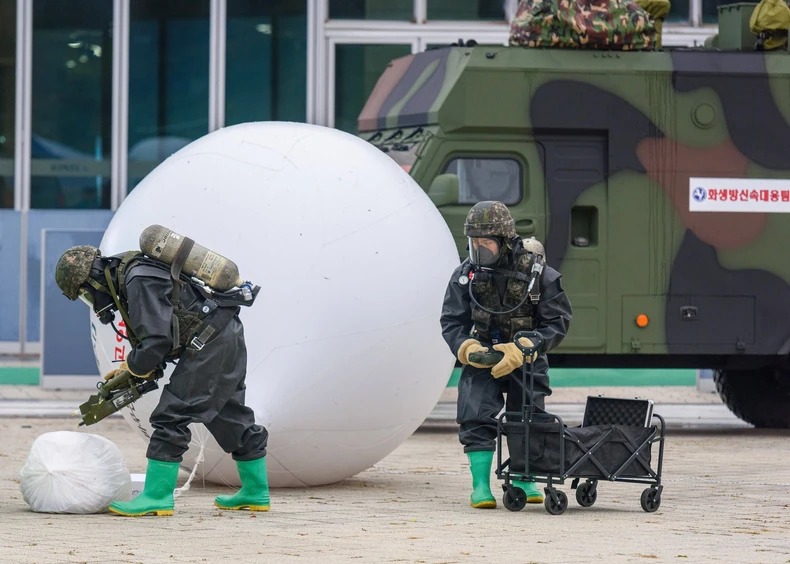 Balon sa smećem u Južnoj Koreji