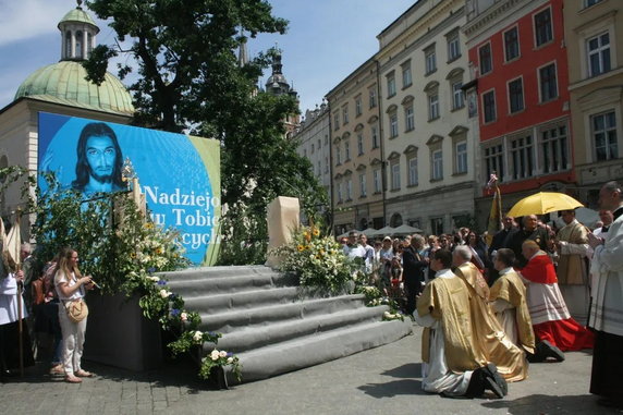 Procesja Bożego Ciała w Krakowie