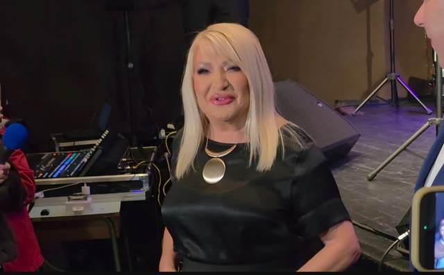 Goca Lazarević pred koncert