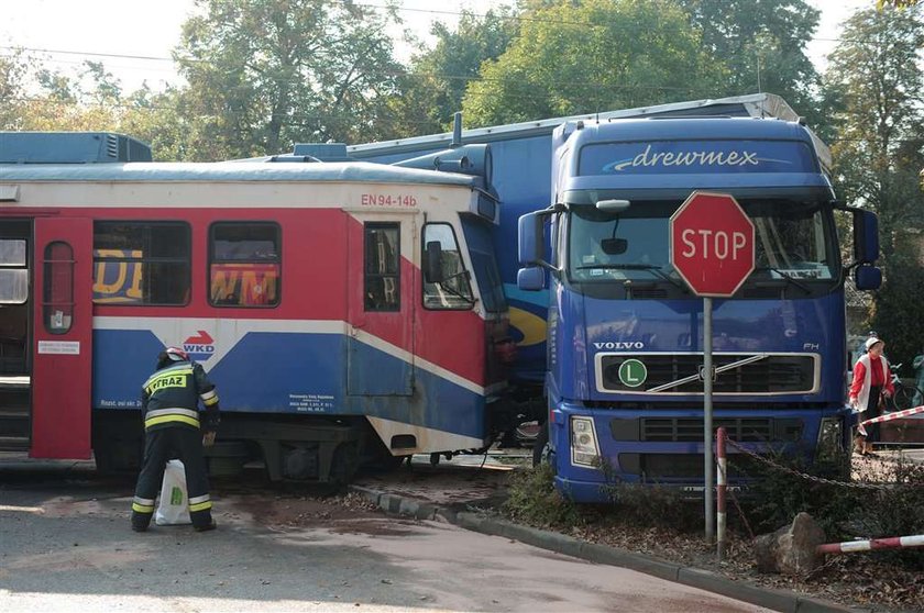 Warszawa sparaliżowana. Wypadek z WKD!