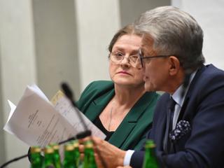  Kandydaci Krystyna Pawłowicz (L) oraz Stanisław Piotrowicz Trybunał Konstytucyjny TK