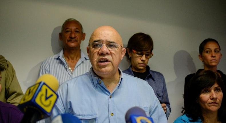 Secretary general of the Venezuelan opposition coalition Democratic Unity Roundtable (MUD), Jesus Torrealba, is one of the opposition's most visible faces