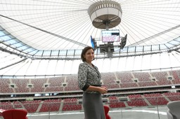 Mucha zadowolona z nowego operatora Stadionu Narodowego: W 2015 roku obiekt zacznie na siebie zarabiać