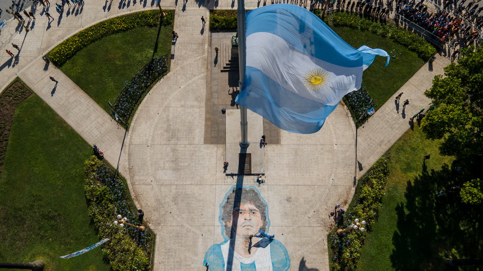 Diego Maradona upamiętniony w Buenos Aires