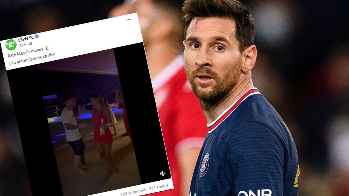 Messi pokazał, że... lepiej gra niż tańczy. Nagrali jego taniec z żoną [WIDEO]