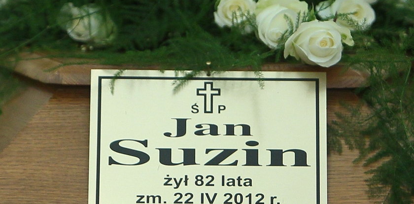 Pogrzeb Jana Suzina. WIDEO