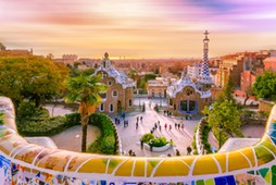 Park Guell w Barcelonie