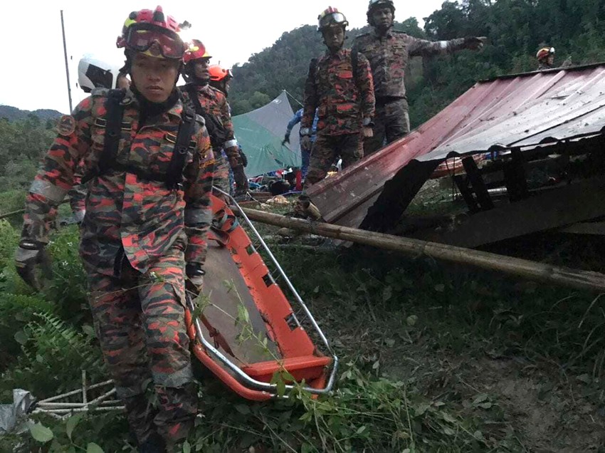 Klizište u Maleziji - Batang Kali