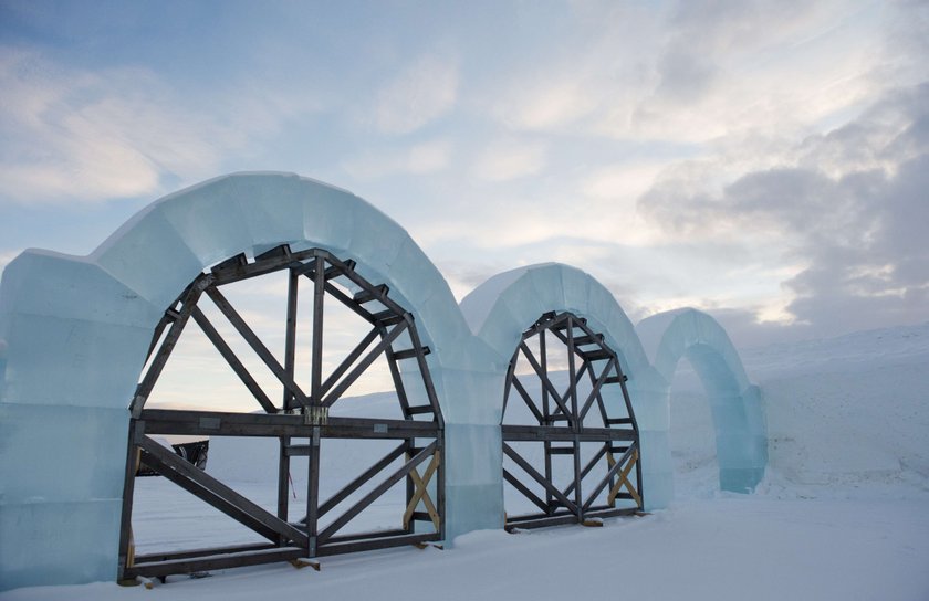 Ice Hotel w szwedzkiej części Laponii