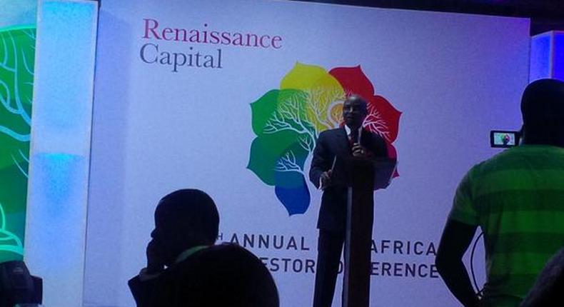 Pastor Tunde Bakare at the Renaissance Capital's  6th Annual Pan- African Investor Conference 