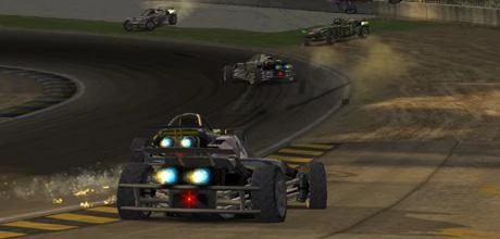 Screen z gry "Nitro Stunt Racing"