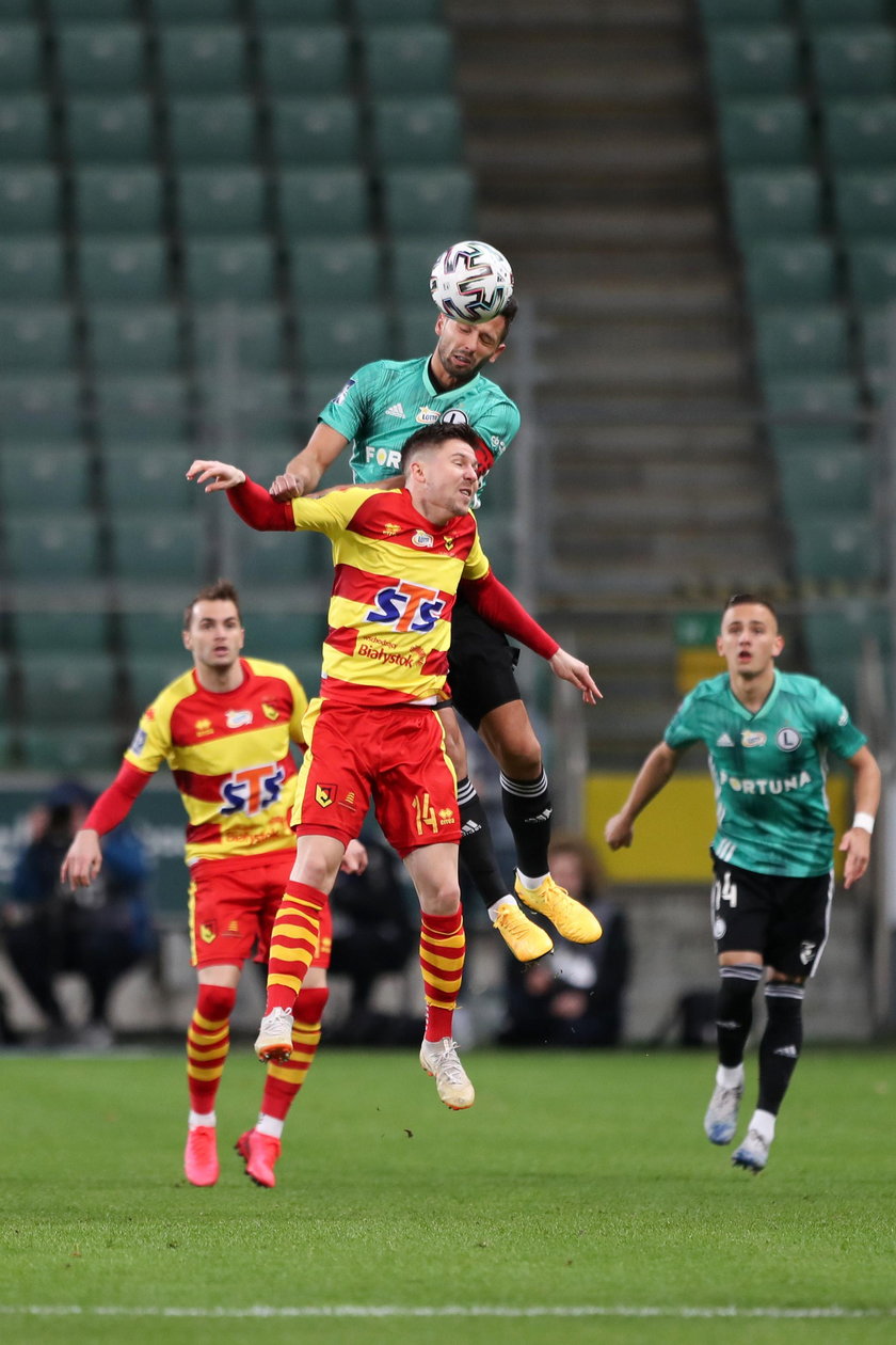 Ekstraklasa piłkarska: Legia - Jagiellonia 4:0