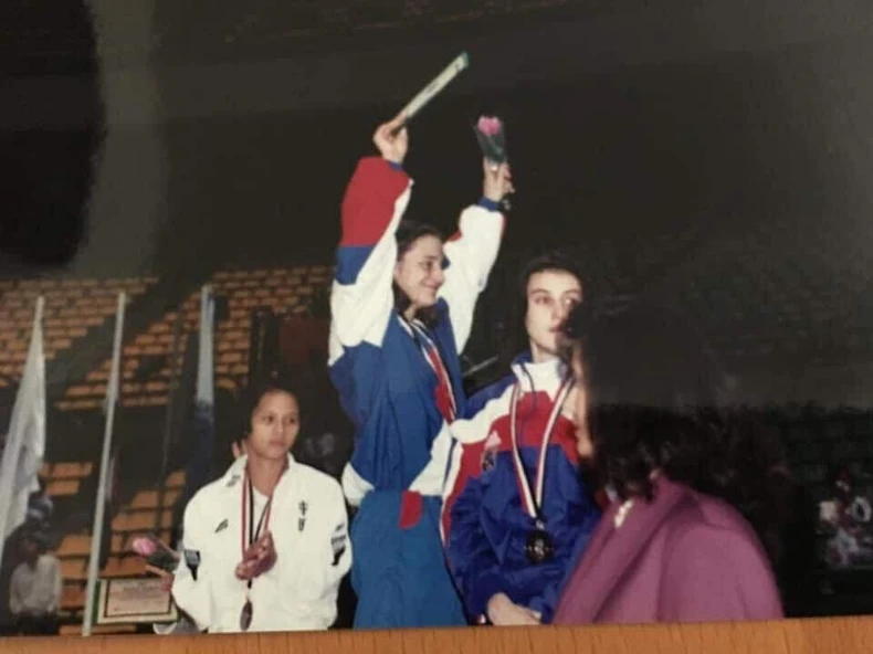 Vulf Saba na pobedničkom postolju | Foto: Privatna arhiva