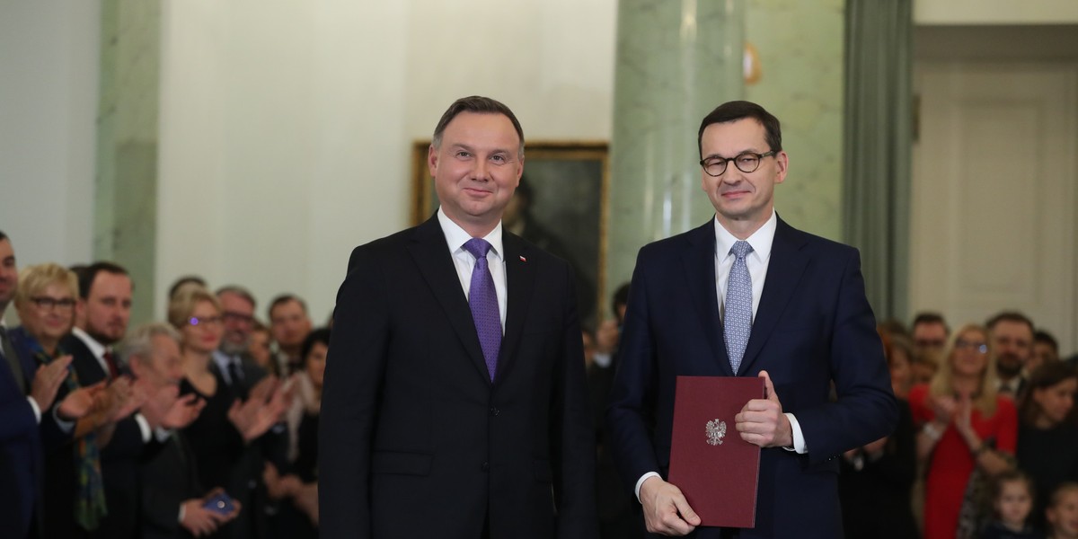 Mateusz Morawiecki ponownie stanął na czele rządu. W piątek odbyło się zaprzysiężenie nowej Rady Ministrów.