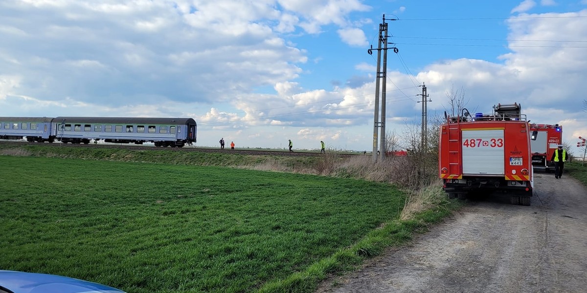 Poważny wypadek w Starych Kotkowicach.