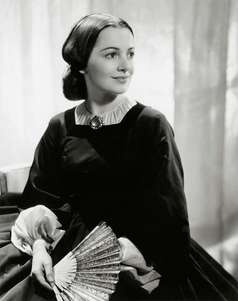 Olivia de Havilland w filmie "Przeminęło z wiatrem" (1939)