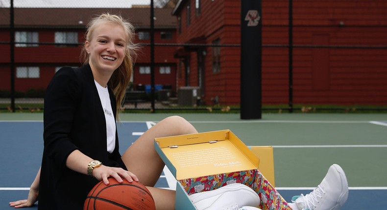 A 24-year-old CEO backed by Mark Cuban created basketball kicks ...