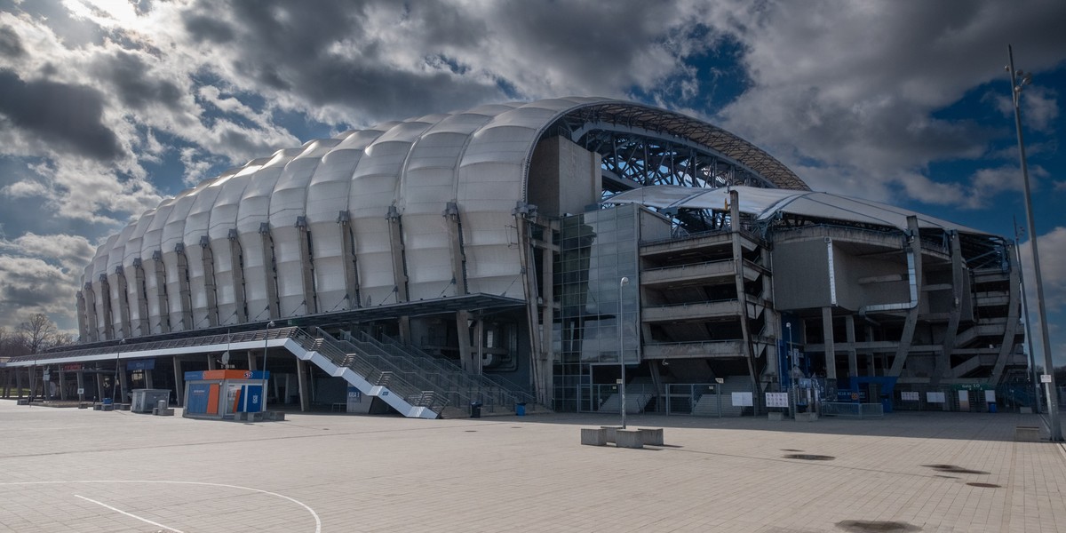 Stadion miejski w Poznaniu.