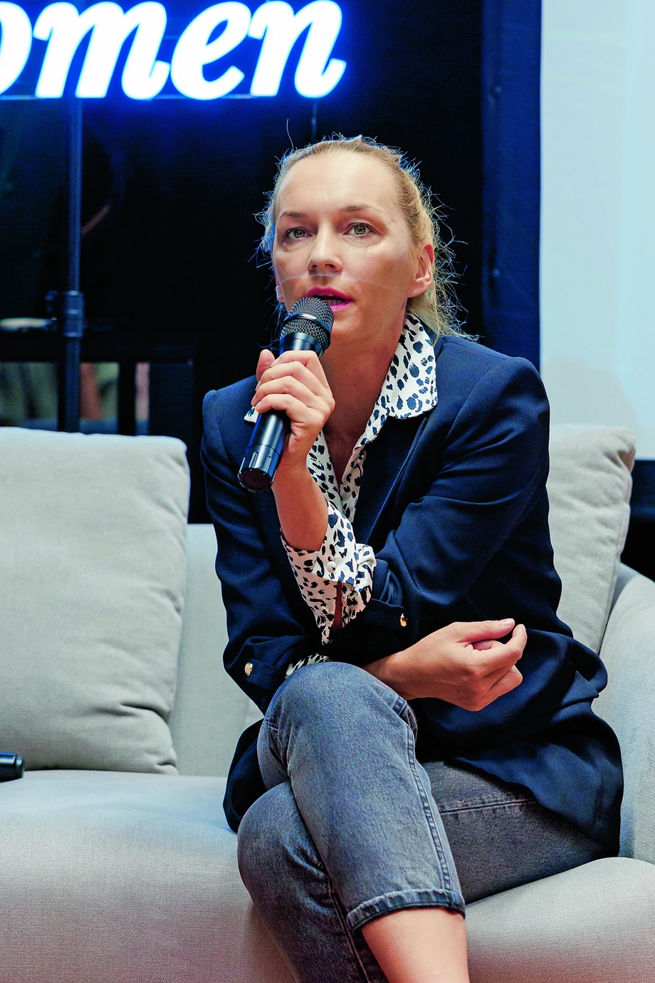 Aktorka Agnieszka Przepiórska mówiła o bolesnych skutkach wtłaczania kobiet w patriarchalne role.