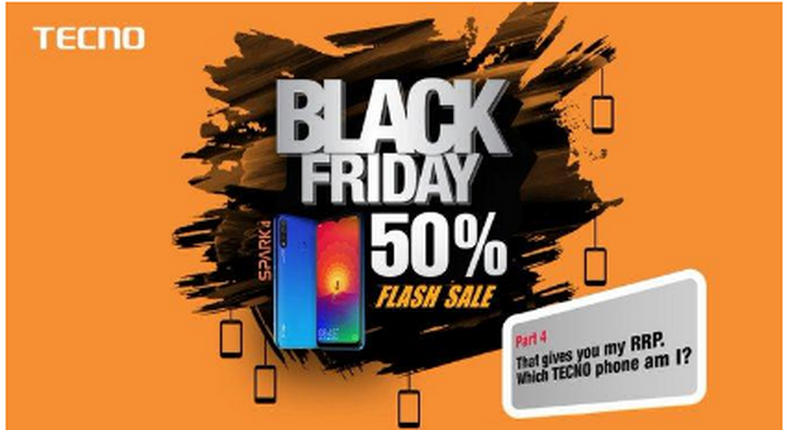 TECNO Delivered on the Black Friday offer as promised (50% discounts)