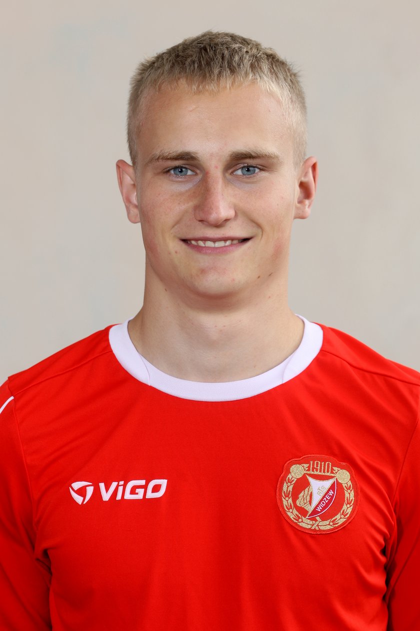 Piłkarz Widzewa Bartłomiej Pawłowski