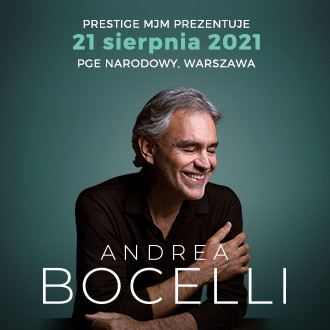 Koncert Andrei Bocellego odbędzie się 21 sierpnia 2021 roku na PGE Narodowym
