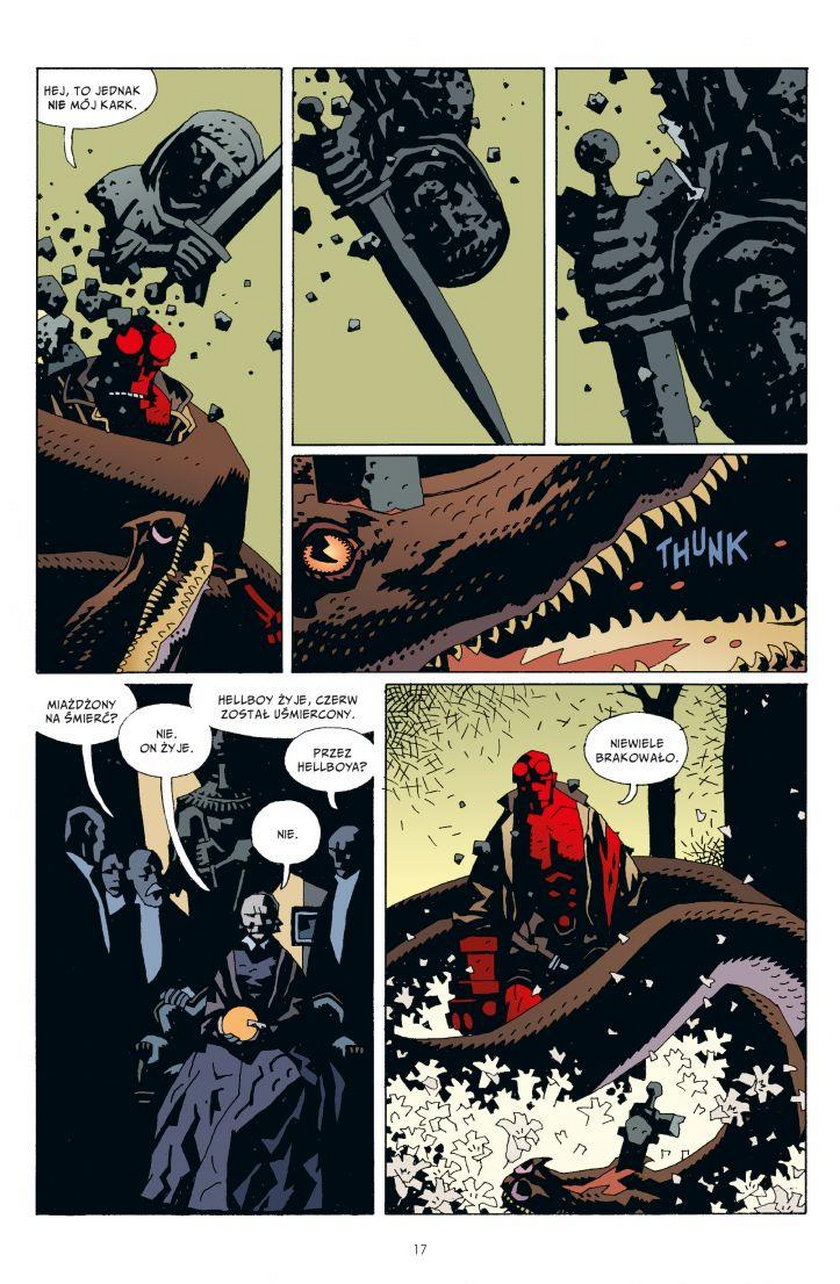 Hellboy. Spętana trumna. Prawa ręka zniszczenia. Tom 2. Recenzja