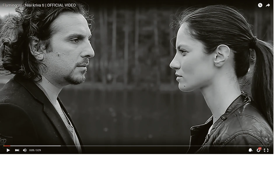 Sećanja: Danijela glumila u spotu grupe „Flamingosi“