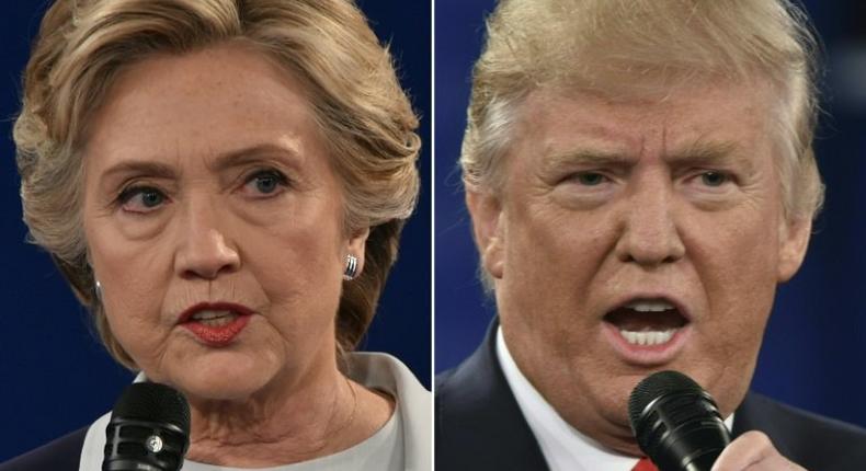 US presidential hopefuls Hillary Clinton and Donald Trump held a non-stop series of rallies this week