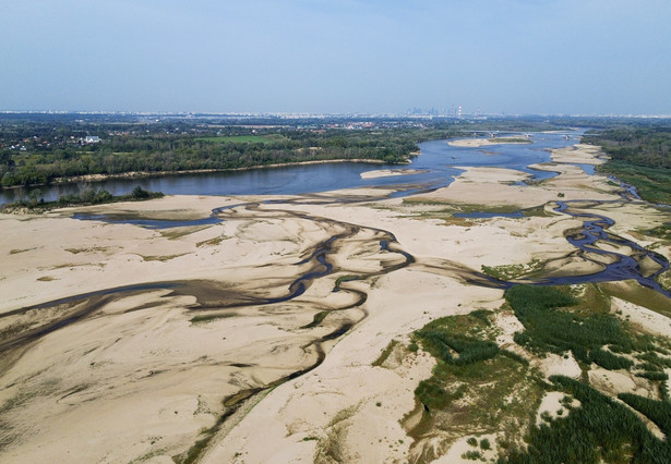 Wisła wysycha. Niechlubny rekord wyrównany w Warszawie