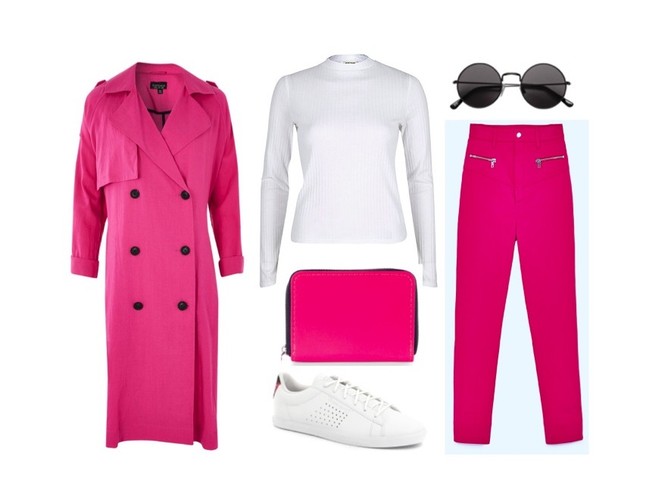 Pink is the new black. STYLIZACJE