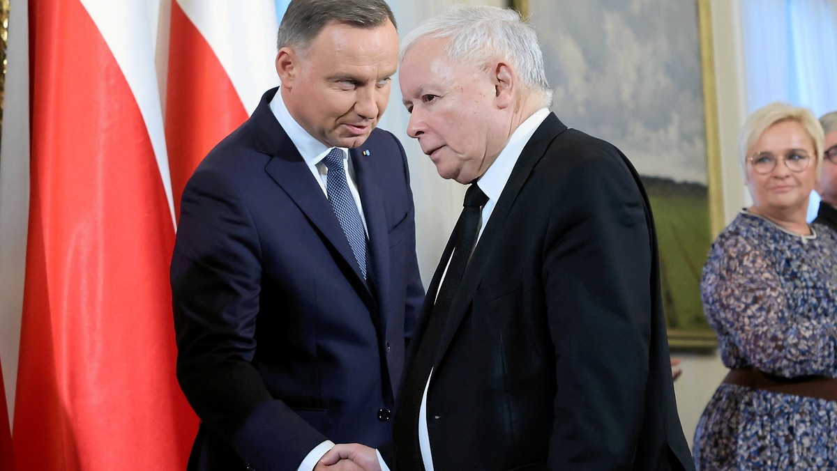 Andrzej Duda i Jarosław Kaczyński