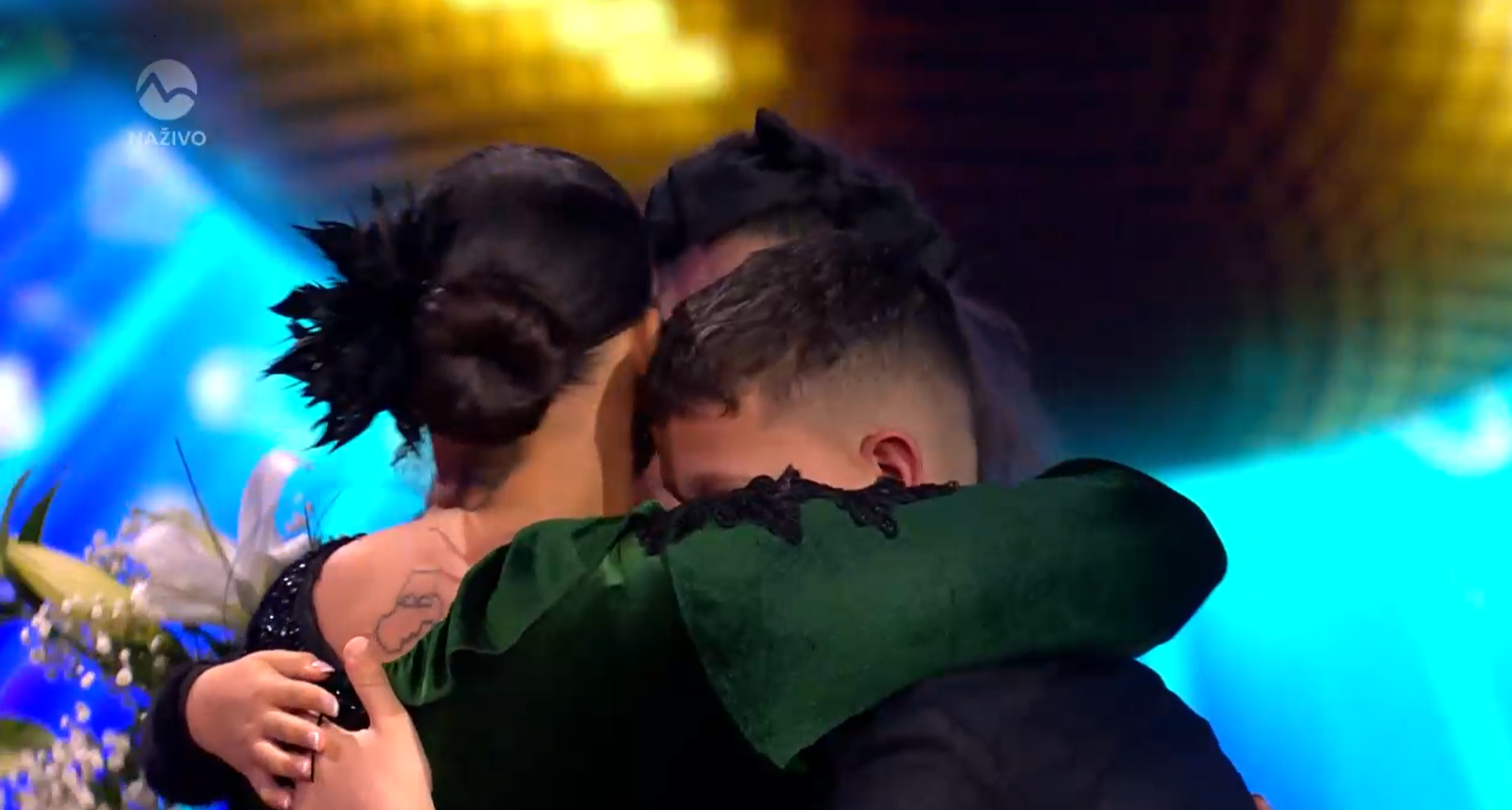 Tinu prišli na Let's Dance podporiť jej deti s priateľkou jej exmanžela Cynthiou Tóthovou.