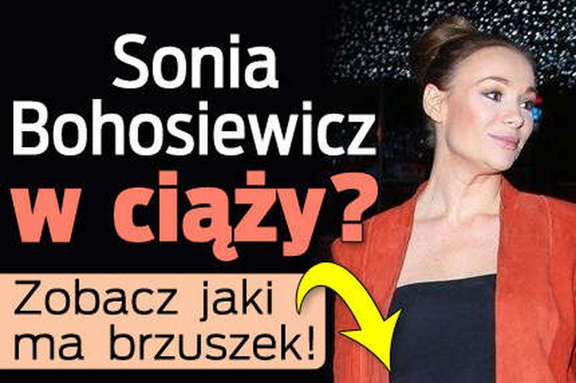 Sonia Bohosiewicz w ciąży? Zobacz jaki ma brzuszek!